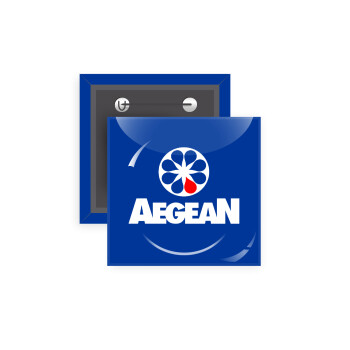 Πρατήριο καυσίμων AEGEAN, Κονκάρδα παραμάνα τετράγωνη 5x5cm