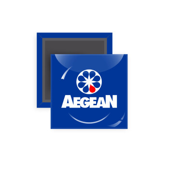 Πρατήριο καυσίμων AEGEAN, Μαγνητάκι ψυγείου τετράγωνο διάστασης 5x5cm