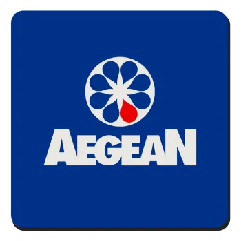 Πρατήριο καυσίμων AEGEAN, Τετράγωνο μαγνητάκι ξύλινο 9x9cm