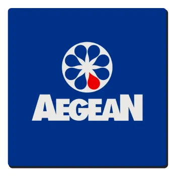 Πρατήριο καυσίμων AEGEAN, Τετράγωνο μαγνητάκι ξύλινο 6x6cm