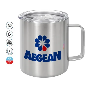 Πρατήριο καυσίμων AEGEAN, Mug Stainless steel double wall 300ml