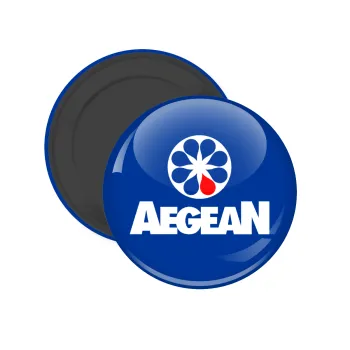 Πρατήριο καυσίμων AEGEAN, Μαγνητάκι ψυγείου στρογγυλό διάστασης 5cm