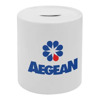 Πρατήριο καυσίμων AEGEAN, Κουμπαράς πορσελάνης με τάπα