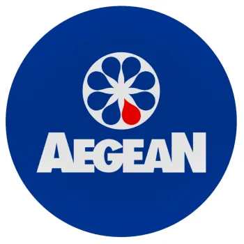 Πρατήριο καυσίμων AEGEAN, Mousepad Στρογγυλό 20cm