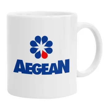 Πρατήριο καυσίμων AEGEAN, Κούπα, κεραμική, 330ml