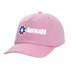 Καπέλο Ενηλίκων Baseball, 100% Βαμβακερό,  ΡΟΖ (ΒΑΜΒΑΚΕΡΟ, ΕΝΗΛΙΚΩΝ, UNISEX, ONE SIZE)