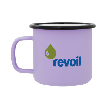 Πρατήριο καυσίμων REVOIL, Κούπα Μεταλλική εμαγιέ ΜΑΤ Light Pastel Purple 360ml
