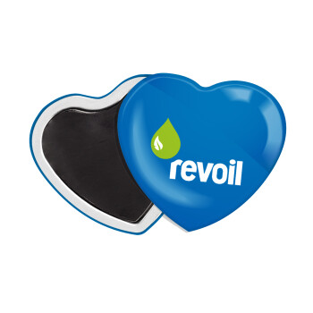 Πρατήριο καυσίμων REVOIL, Μαγνητάκι καρδιά (57x52mm)