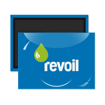 Πρατήριο καυσίμων REVOIL, Ορθογώνιο μαγνητάκι ψυγείου διάστασης 9x6cm