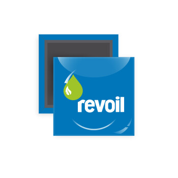 Πρατήριο καυσίμων REVOIL, Μαγνητάκι ψυγείου τετράγωνο διάστασης 5x5cm