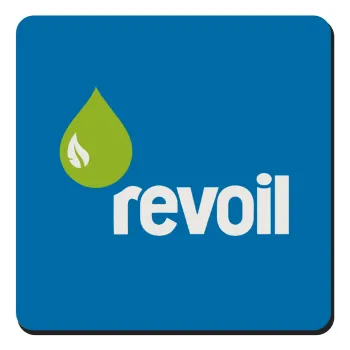 Πρατήριο καυσίμων REVOIL, Τετράγωνο μαγνητάκι ξύλινο 9x9cm