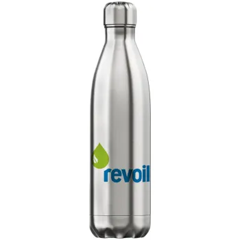 Πρατήριο καυσίμων REVOIL, Inox (Stainless steel) hot metal mug, double wall, 750ml
