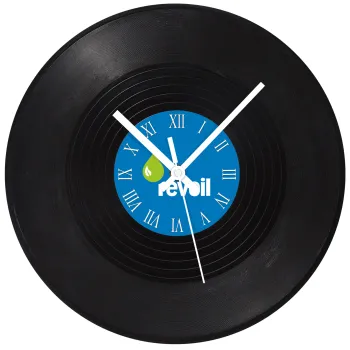 Πρατήριο καυσίμων REVOIL, Ρολόι τοίχου Βινύλιο (30cm)