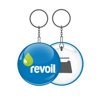 Πρατήριο καυσίμων REVOIL, Μπρελόκ μεταλλικό 5cm με ανοιχτήρι