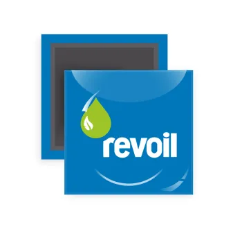 Πρατήριο καυσίμων REVOIL, Μαγνητάκι ψυγείου τετράγωνο διάστασης 5x5cm