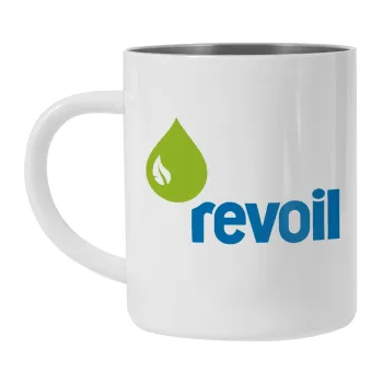 Πρατήριο καυσίμων REVOIL, Mug Stainless steel double wall 300ml