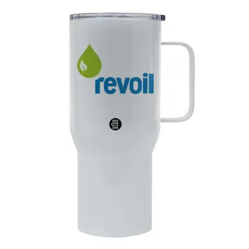Πρατήριο καυσίμων REVOIL, Mega Stainless steel Tumbler with lid, double wall 750L