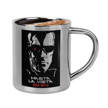 Terminator Hasta La Vista, Κουπάκι μεταλλικό διπλού τοιχώματος για espresso (220ml)