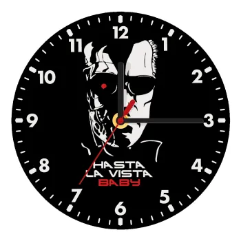 Terminator Hasta La Vista, Ρολόι τοίχου ξύλινο (20cm)