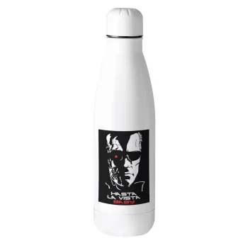 Terminator Hasta La Vista, Metal mug thermos (Stainless steel), 500ml