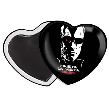 Terminator Hasta La Vista, Μαγνητάκι καρδιά (57x52mm)