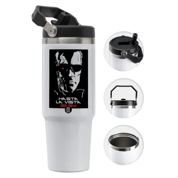 Terminator Hasta La Vista, Θερμός Ανοξείδωτο 30oz με χερούλι