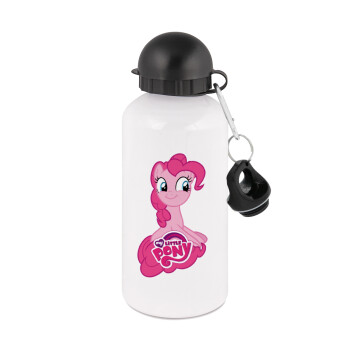 Μικρό μου Πόνυ, Μεταλλικό παγούρι νερού, Λευκό, αλουμινίου 500ml