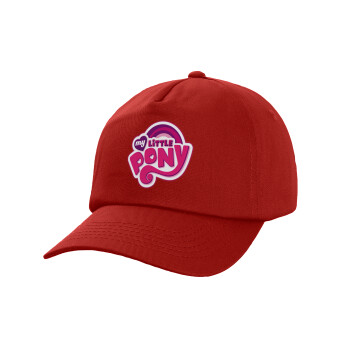 My Little Pony, Adult Baseball Cap, 100% Cotton, Red (COTTON, ADULT, UNISEX, ONE SIZE)