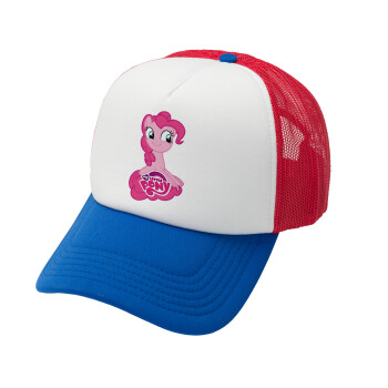 My Little Pony, Καπέλο Ενηλίκων Soft Trucker με Δίχτυ Red/Blue/White (POLYESTER, ΕΝΗΛΙΚΩΝ, UNISEX, ONE SIZE)