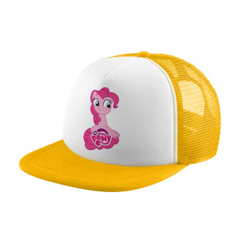 My Little Pony, Καπέλο Soft Trucker με Δίχτυ Κίτρινο/White 