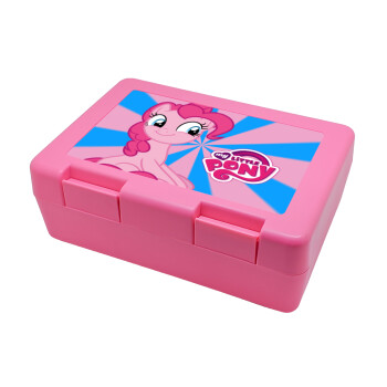 My Little Pony, Children's cookie container PINK 185x128x65mm (BPA free plastic)