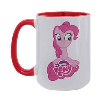 Μικρό μου Πόνυ, Κούπα Mega 15oz, κεραμική Κόκκινη, 450ml