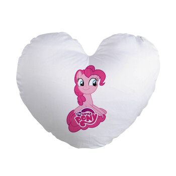 Μικρό μου Πόνυ, Μαξιλάρι καναπέ καρδιά 40x40cm περιέχεται το  γέμισμα