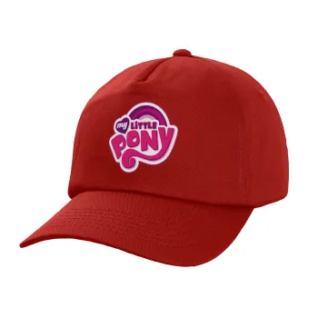My Little Pony, Adult Baseball Cap, 100% Cotton, Red (COTTON, ADULT, UNISEX, ONE SIZE)