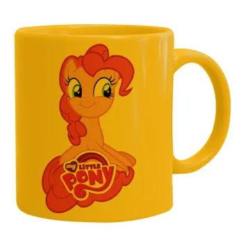 Μικρό μου Πόνυ, Κούπα, κεραμική κίτρινη, 330ml