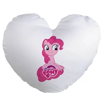 Μικρό μου Πόνυ, Μαξιλάρι καναπέ καρδιά 40x40cm περιέχεται το  γέμισμα