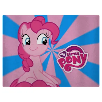 My Little Pony, Επιφάνεια κοπής γυάλινη (38x28cm)