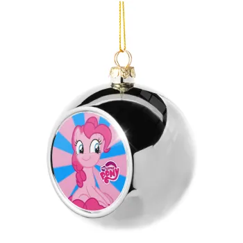 My Little Pony, Silver 8cm Christmas tree ball ornament