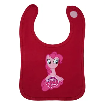 My Little Pony, Σαλιάρα με Σκρατς Κόκκινη 100% Organic Cotton (0-18 months)