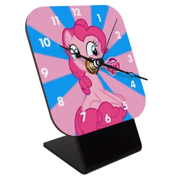 My Little Pony, Quartz Wooden table clock with hands (10cm)