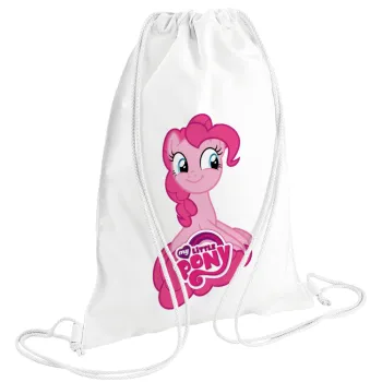 My Little Pony, Backpack pouch GYMBAG white (28x40cm)