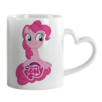 My Little Pony, Mug heart handle, ceramic, 330ml