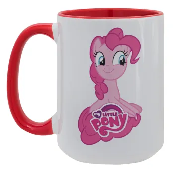 Μικρό μου Πόνυ, Κούπα Mega 15oz, κεραμική Κόκκινη, 450ml