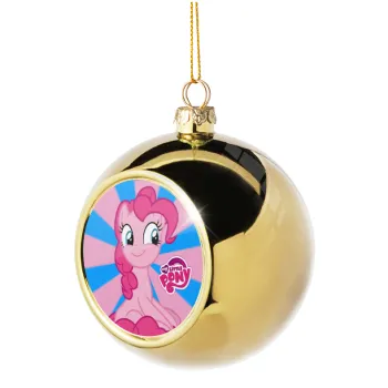 My Little Pony, Golden Christmas tree ball ornament 8cm