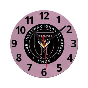 Ίντερ Μαϊάμι (Inter Miami CF), Ρολόι τοίχου γυάλινο (20cm)