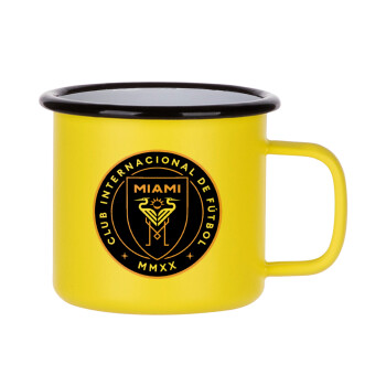 Ίντερ Μαϊάμι (Inter Miami CF), Κούπα Μεταλλική εμαγιέ ΜΑΤ Κίτρινη 360ml