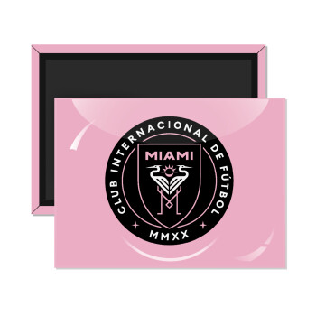 Inter Miami CF, Ορθογώνιο μαγνητάκι ψυγείου διάστασης 9x6cm