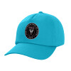 Καπέλο Baseball, 100% Βαμβακερό, Low profile, Γαλάζιο