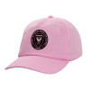 Καπέλο Ενηλίκων Baseball, 100% Βαμβακερό,  ΡΟΖ (ΒΑΜΒΑΚΕΡΟ, ΕΝΗΛΙΚΩΝ, UNISEX, ONE SIZE)