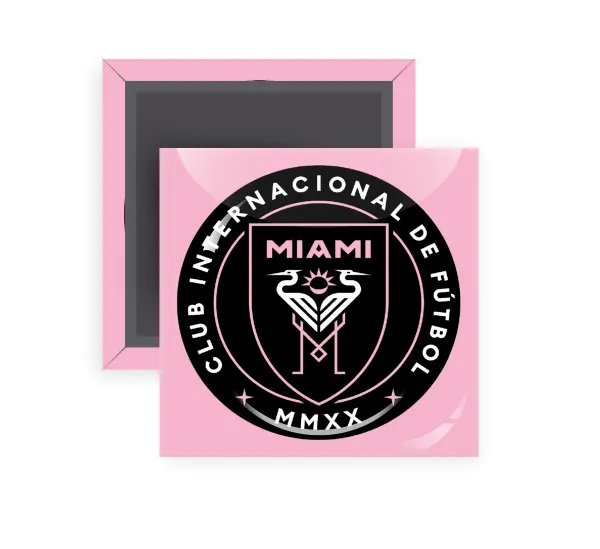 Ίντερ Μαϊάμι (Inter Miami CF) — Τετράγωνο (5x5cm)